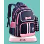 ZR777 Children's Backpack Pupil Cartoon Cute Light Primary Schoolbag Reflective Strip Safety Kids Bag Soft Waterproof Baby Bag