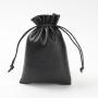 Popular High Quality Leather Pouch For Charger Super Soft Leather Gift Packaging Drawstring Bag