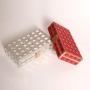 Trendy Rhinestone Bag Lady Luxury Crystal Handbag Box Clutches Sequin Evening Dress Banquet Clutch Women Bag Gold Evening Bags