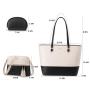 LOVEVOOK Fashion 3 pcs/set New Design PU Leather handbag sets Purse and Handbags 2023 Vintage tote bags women handbags ladies