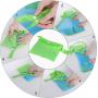 Custom Logo Size Nylon Mesh Clear Beach Mesh Tote Bag Shopping Bags Kids Sea Shell Sand Toys Organizer Bags