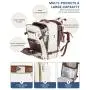 LOVEVOOK 17 inch Carry on Laptop Backpack 40L TSA Personal Item 4 in 1 Large Capacity Business Travel Backpack with Toiletry Bag