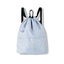High Quality Custom Adjustable Waterproof Polyester Gym Drawstring Bag With Zipper Pocket