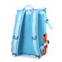 CHANGRONG Custom lightweight color block recycled polyester casual sports travel backpack