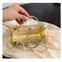 ZWY336 Luxury Rhinestone Ladies Evening Bag Banquet Party Tassel Clutch Bag Wholesale Acrylic Diamond Crossbody Shoulder Bag