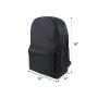 Bags Secret Pocket with Smell Proof and Spill Proof Pouch Urban Backpack with Combo Lock - 100% Scent Proof Protection