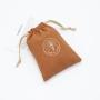 Customized Recycled Gift Cotton Linen Drawstring Dust Bag High Quality Cotton Perfume Packaging Makeup Cosmetic Pouch