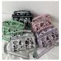 Retro women's bags 2023 summer fashion crocodile small round bag shoulder messenger handbags