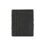 Slim magic elastic strap wallet mens rfid crazy horse pu leather smart wallet with zip coin pocket
