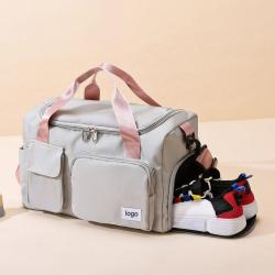 Outdoor sports travel bag  wet and dry separation gym bags large capacity yoga duffel bag female for women