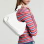 2024 Fashion Design Ladies Luxury Pu Leather Bags New Simple Long Strap Women Smaller Shoulder Bag