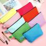 Canvas Makeup Bag Travel Cosmetic Bags Plain Makeup Pouch Multi-purpose Blank Travel Toiletry Bag With Zipper