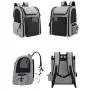 KBW705 Pet Carrier Backpack Large Cat Carrier Backpacks Dog Backpack Carrier Breathable Mesh Great for Travel Hiking