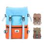 CHANGRONG Custom lightweight color block recycled polyester casual sports travel backpack