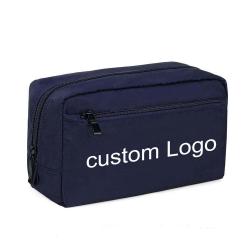 Custom Logo Waterproof Cosmetic Bags Handy Toiletry Makeup Pouch Organizer Case