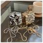 2024 Fashion Bags New Shiny Acrylic Chain Bag One Shoulder Mini Headphone Bag For Women