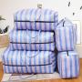 XL137 Wholesalers Foldable Large Capacity Travel Organiser Moving Packing Bags Package Shipment Snakeskin Bag