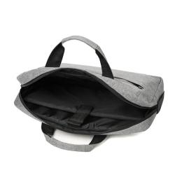 Custom Logo Waterproof Lightweight Men's Shoulder Bag Travel Work School 15.6-inch Laptop Case Bag Protective Bag