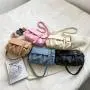 Gelory Customized Ladies Casual Handbags Crossbody Bags Trendy Pleated Underarm Shoulder Bags For Women