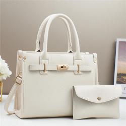 New wholesale luxury leather fashion quilted leather shoulder bags set luxury women's large capacity purses and handbags 2024