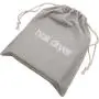 Gelory Factory OEM Custom Logo Eco Cotton Travel Hair Dryer Drawstring Bag Container Hairdryer Bag