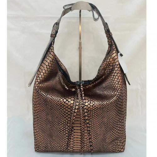 REALER 2024 OEM ODM Custom Snake Pattern Tote bags PU Leather womens Shoulder Bags Ladies Totes Hand bags luxury women handbags