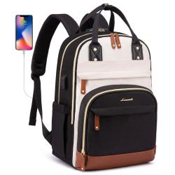 LOVEVOOK New Oxford Outdoor Daypack Fashion Simple Casual Anti-Theft Laptop Backpack College Student Women Travel Backpack