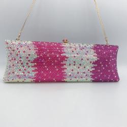 New Hot Sale Ladies Fancy Evening Purse Rhinestones Crystal Purse Evening Clutch Handbag Wedding Bags Party Bags