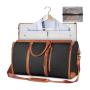 Convenient Carry-on Travel Bag Large Capacity PU Leather Luggage Bag Women's Fashion Travel Handbag