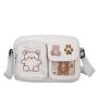 Lovely Bear Design Ita Bag Canvas Ita Bag school bags with a little ita compartment to display pins