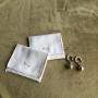 Silk Printed Silver Luxury Cotton Flannel Envelope Jewelry Packaging Pouch with Flap