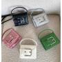 Factory direct leather buckle flap lipstick bag fashion hand bags luxury  2024 mini design shoulder bags for women