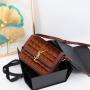 Top product fashion small square ladies bag quality crossbody bag for girls top selling super fiber leather side bag 20 cm