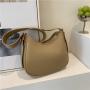 New fashionable high-end niche simple one shoulder crossbody bag