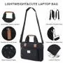 LOVEVOOK 15.6 Inch Laptop Case Cute Computer Bag Lightweight Laptop Briefcase for Work School Travel Laptop Bag for Women Ladies