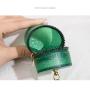 HR629 Women Lipstick Storage Bag Girl Portable Mini Simple Hand Cosmetics Headset Travel Makeup Bag PVC Coin Purse Wallet
