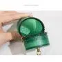 HR629 Women Lipstick Storage Bag Girl Portable Mini Simple Hand Cosmetics Headset Travel Makeup Bag PVC Coin Purse Wallet