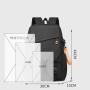 Hot selling backpack men's backpack trendy brand large capacity college student leisure sports waterproof computer bag