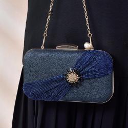 Beautiful Ladies Diamond Flower Hand Bags Four Color Party Sequin Evening Clutch Bags For Girls sac tendance 2024