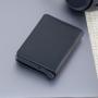 A7 binder metal wallet leather rfid wallet for men credit card wallet