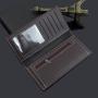 Large Capacity Men Card Holder Wallet Pure Color Slim Wallet For Men  Hold By Hand Man Wallet carteras mujer