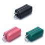 Wholesale mini woman wallets coin purse lychee pattern leather mini wallet coin purse for girls