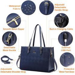 LOVEVOOK Factory Wholesale OEM ODM 2022 big Briefcase for women Luxury Business Work Travel Ladies 15.6inch Laptop Handbags