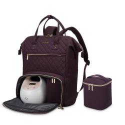 Wholesale LOVEVOOK quilted high capacity multi function baby diaper bag travel back pack fashion diaper portable nappy bags