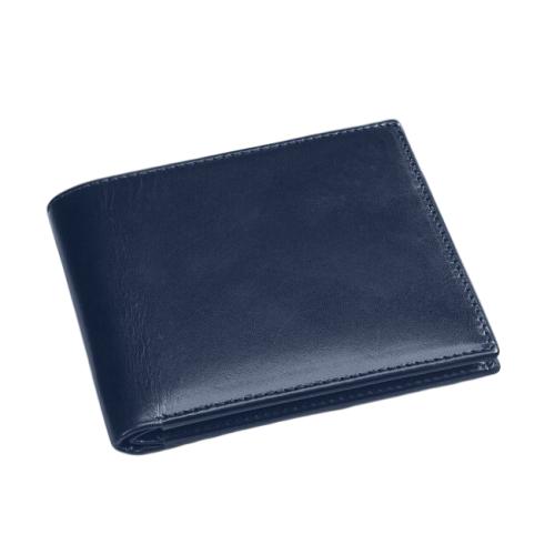 Bifold men wallet with coin pocket genuine leather wallet for men as gift