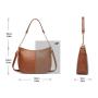 Custom Hot Selling brown Vintage Crossbody Bag For Woman Popular Ladies Shoulder Bag Fashion PU Leather Crossbody Bag