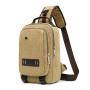 MGB013 Outdoor Running Chest Bags for Men Crossbody Chest Shoulder Bag With Earphone Hole Single Shoulder Messenger Bag