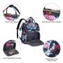 LOVEVOOK flower printing Women's Backpack for Laptop 15.6 Inch Waterproof university bags Work women travel laptop Backpacks