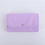 Keymay New RTS Low MOQ 9 Multi Colors Multifunctional Girls Nylon Jewelry Travel Case Jewelry Roll Bag Classic Jewelry Roll