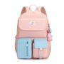 High quality schoolgirls nylon backpack large capacity backpack lovely design young girls schoolbag